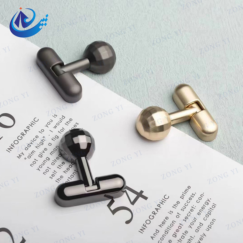 Zinc Alloy Modern Design T bar dan Knob Drawer Pulls